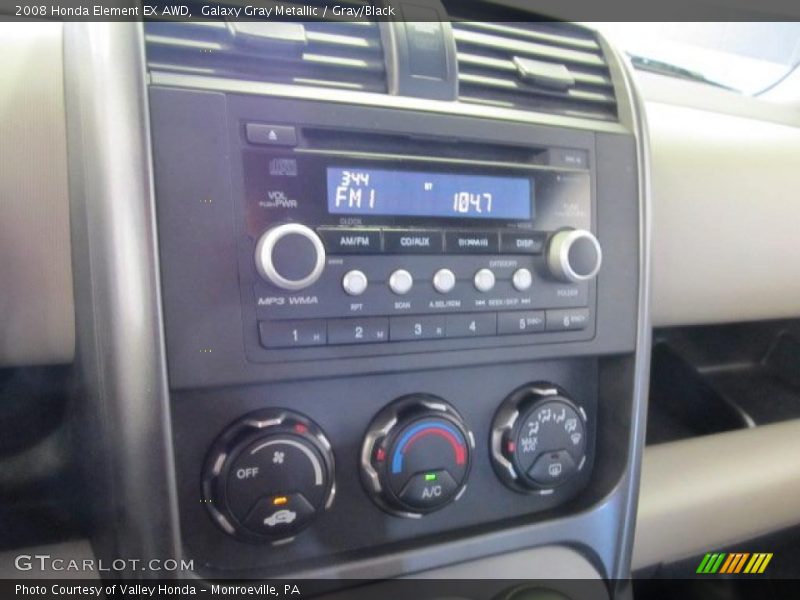 Galaxy Gray Metallic / Gray/Black 2008 Honda Element EX AWD