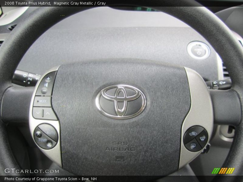 Magnetic Gray Metallic / Gray 2008 Toyota Prius Hybrid