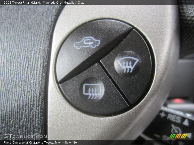 Magnetic Gray Metallic / Gray 2008 Toyota Prius Hybrid