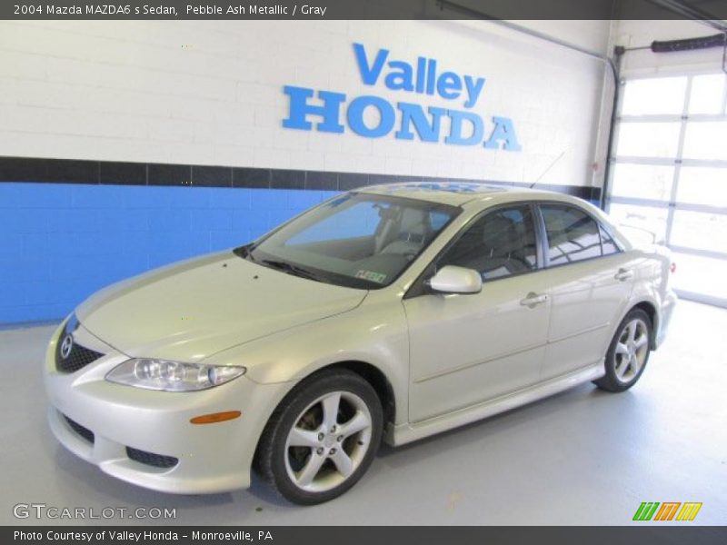 Pebble Ash Metallic / Gray 2004 Mazda MAZDA6 s Sedan