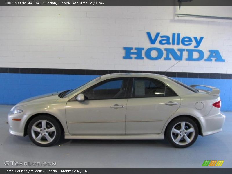 Pebble Ash Metallic / Gray 2004 Mazda MAZDA6 s Sedan