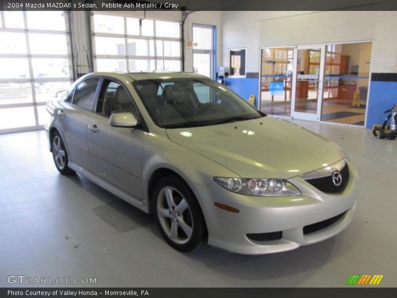 Pebble Ash Metallic / Gray 2004 Mazda MAZDA6 s Sedan