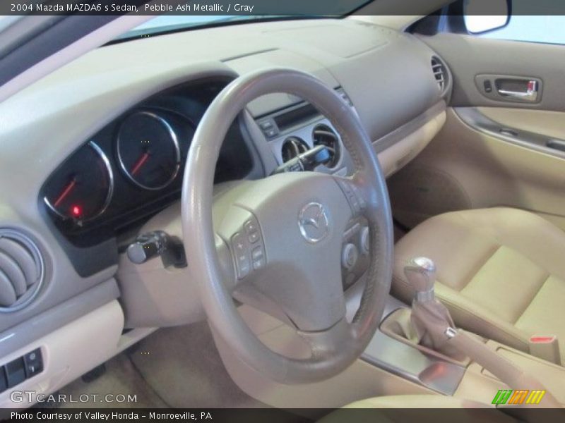 Pebble Ash Metallic / Gray 2004 Mazda MAZDA6 s Sedan