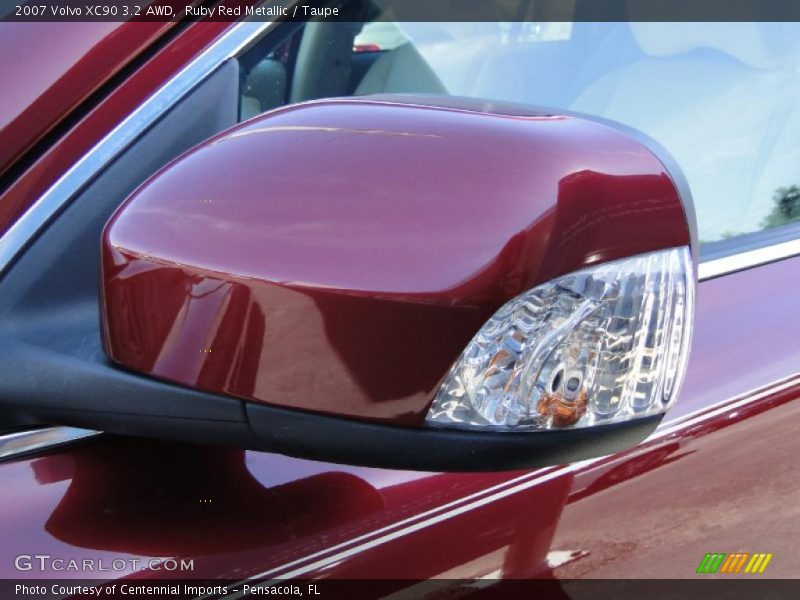 Ruby Red Metallic / Taupe 2007 Volvo XC90 3.2 AWD
