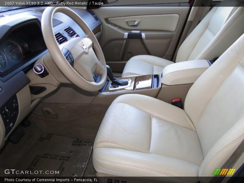  2007 XC90 3.2 AWD Taupe Interior