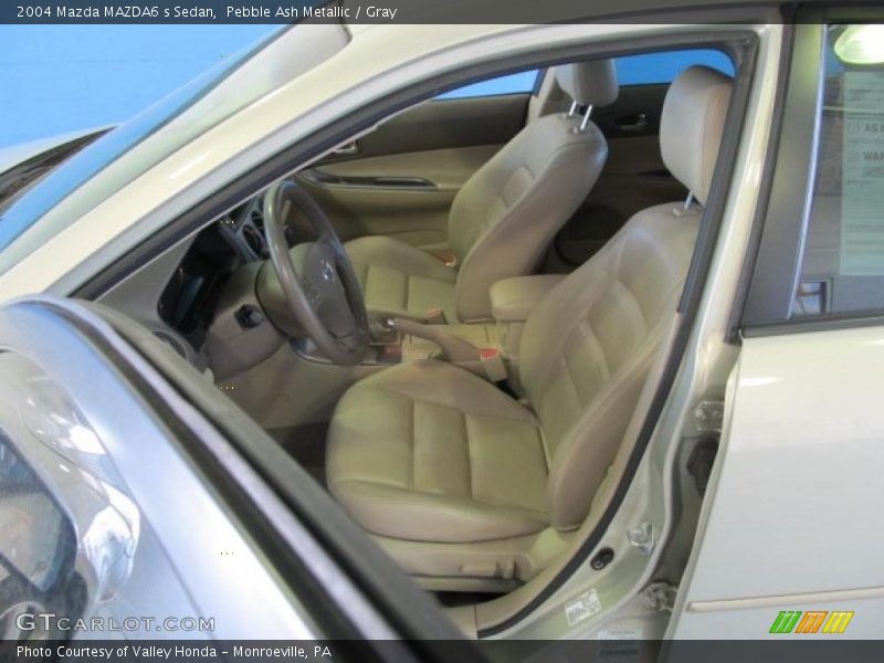 Pebble Ash Metallic / Gray 2004 Mazda MAZDA6 s Sedan