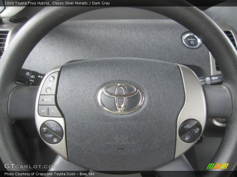 Classic Silver Metallic / Dark Gray 2009 Toyota Prius Hybrid