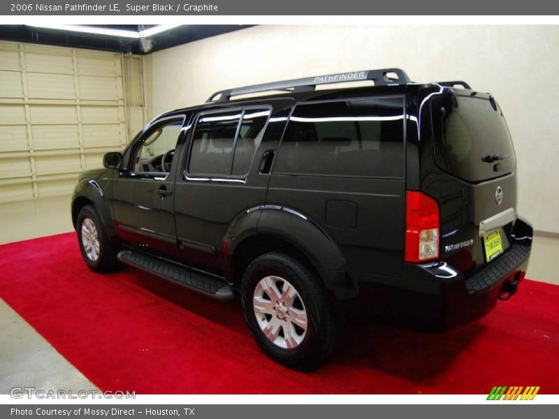 Super Black / Graphite 2006 Nissan Pathfinder LE