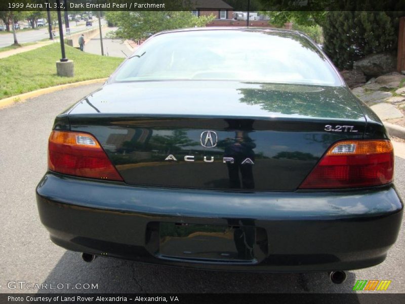 Dark Emerald Pearl / Parchment 1999 Acura TL 3.2