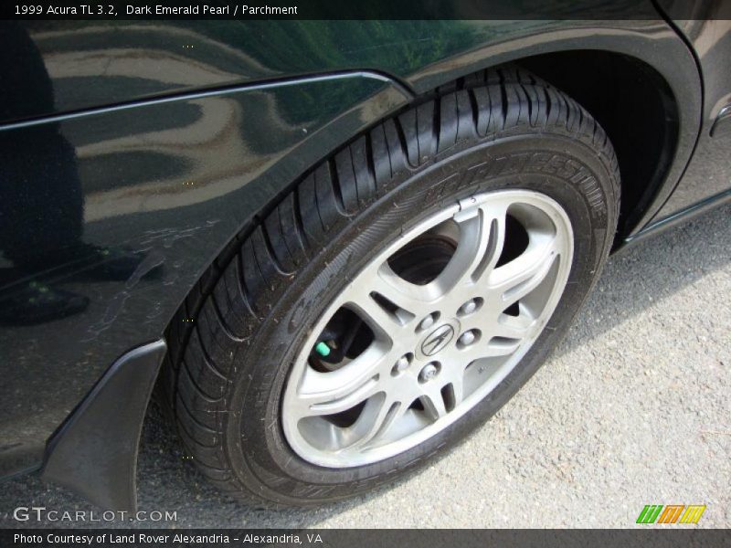 Dark Emerald Pearl / Parchment 1999 Acura TL 3.2