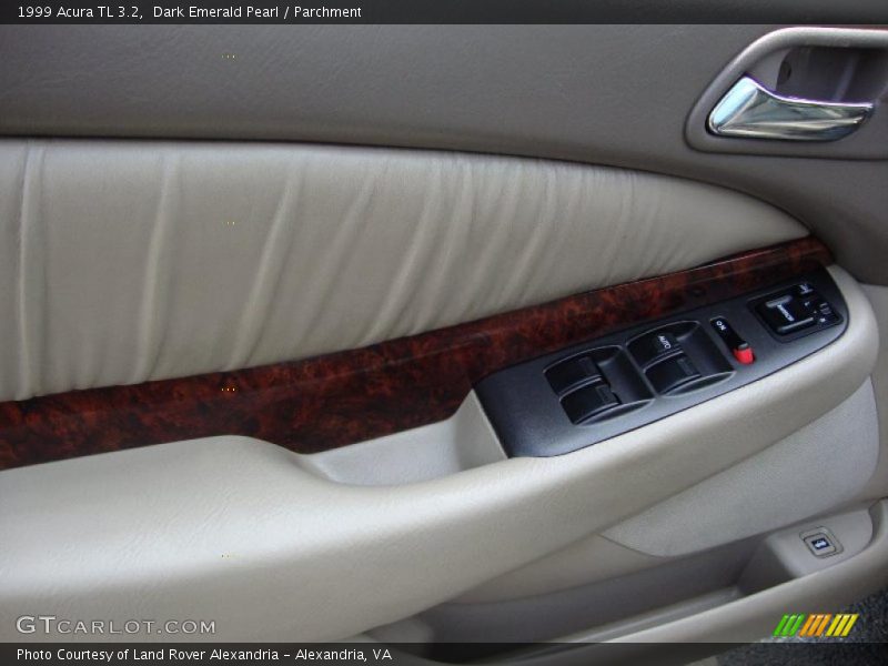 Dark Emerald Pearl / Parchment 1999 Acura TL 3.2