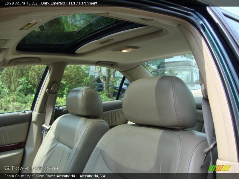 Dark Emerald Pearl / Parchment 1999 Acura TL 3.2