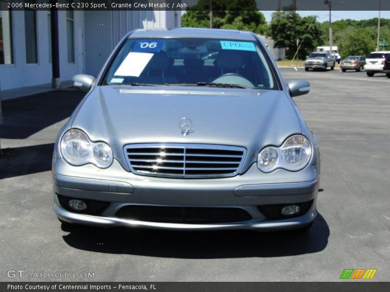 Granite Grey Metallic / Ash 2006 Mercedes-Benz C 230 Sport