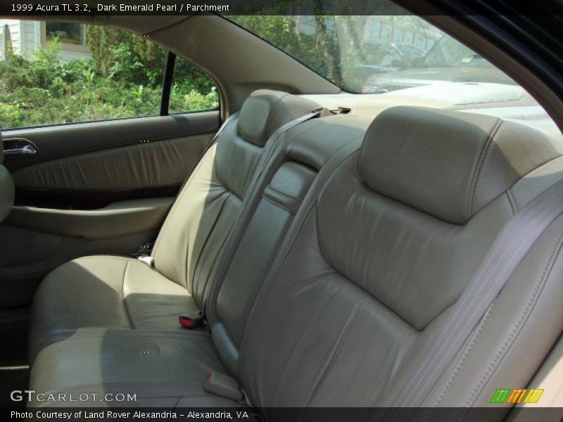 Dark Emerald Pearl / Parchment 1999 Acura TL 3.2