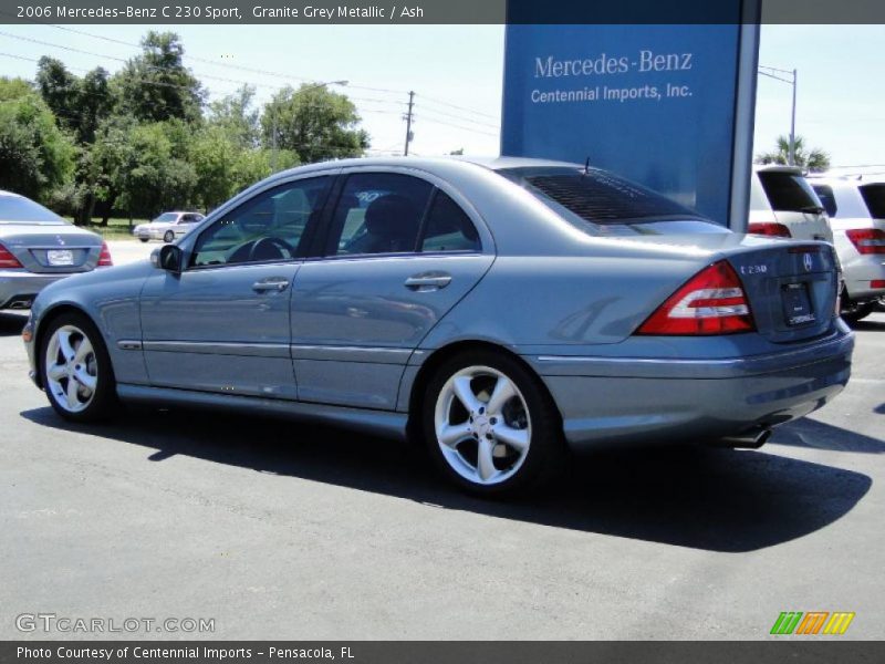 Granite Grey Metallic / Ash 2006 Mercedes-Benz C 230 Sport