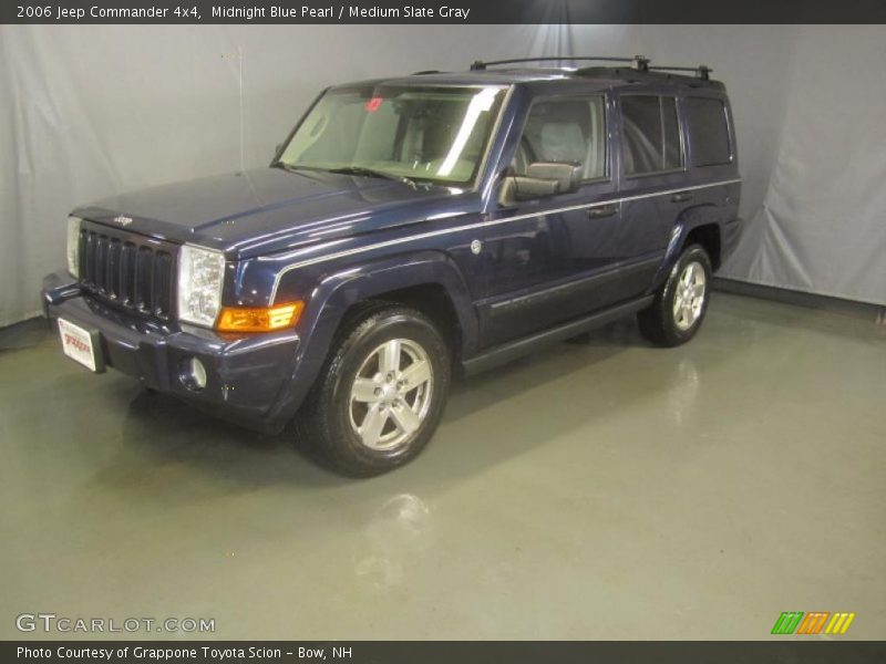 Midnight Blue Pearl / Medium Slate Gray 2006 Jeep Commander 4x4
