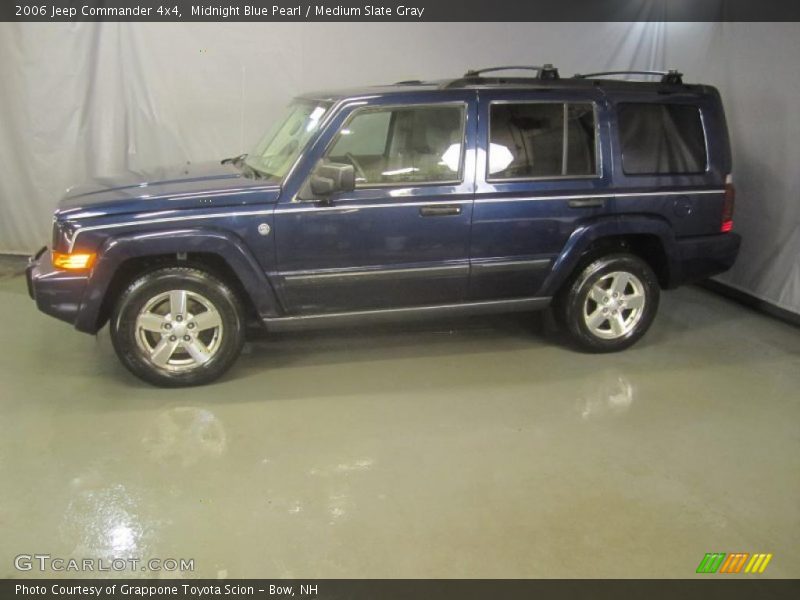 Midnight Blue Pearl / Medium Slate Gray 2006 Jeep Commander 4x4