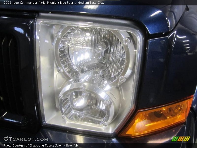 Midnight Blue Pearl / Medium Slate Gray 2006 Jeep Commander 4x4