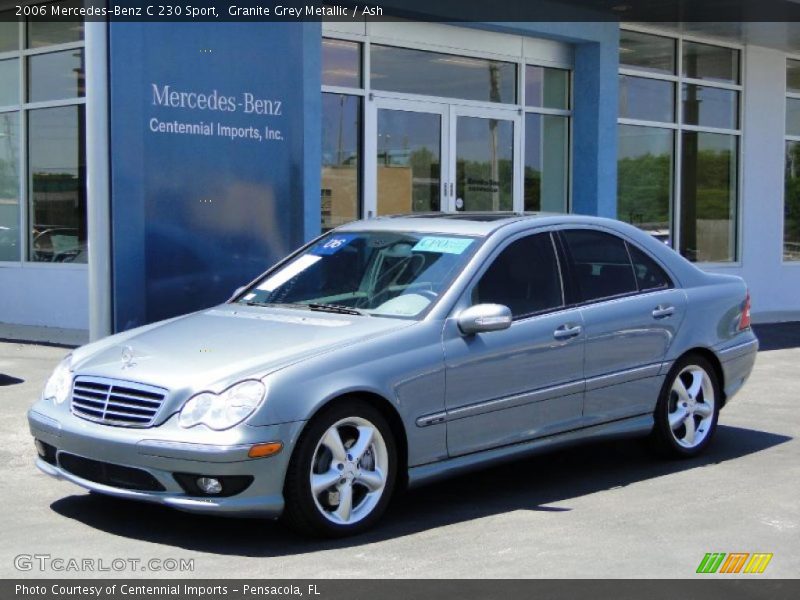 Granite Grey Metallic / Ash 2006 Mercedes-Benz C 230 Sport