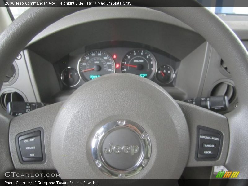Midnight Blue Pearl / Medium Slate Gray 2006 Jeep Commander 4x4