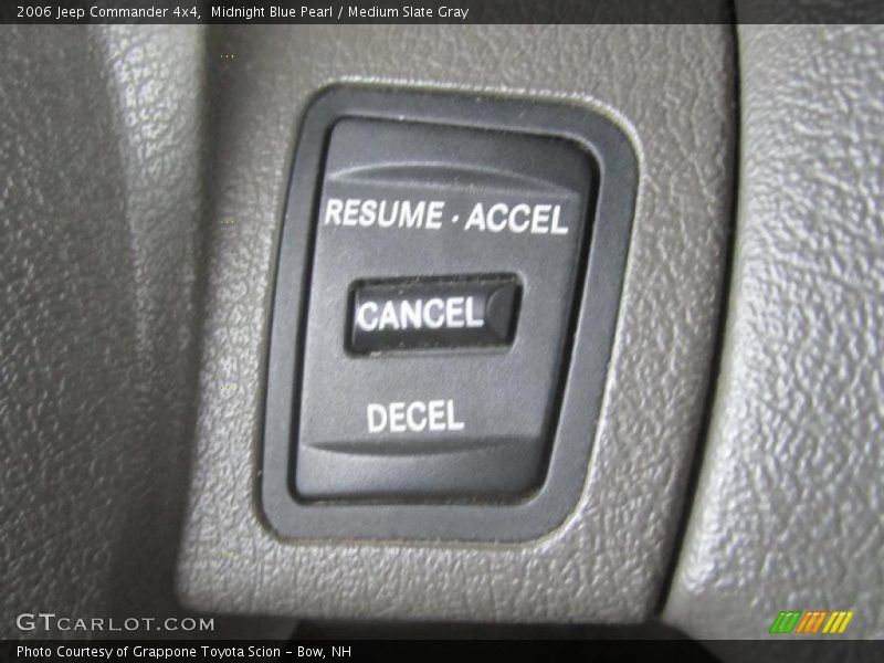 Midnight Blue Pearl / Medium Slate Gray 2006 Jeep Commander 4x4