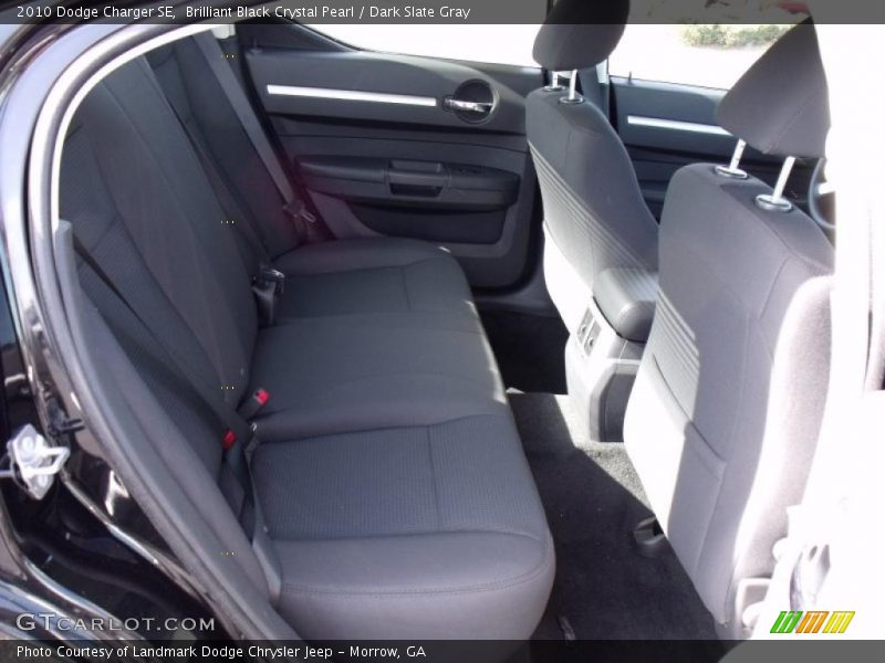 Brilliant Black Crystal Pearl / Dark Slate Gray 2010 Dodge Charger SE