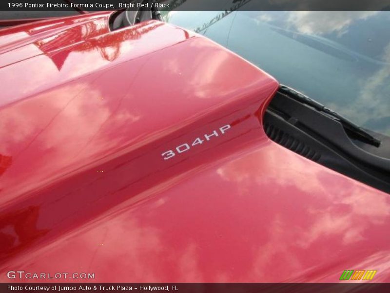 Bright Red / Black 1996 Pontiac Firebird Formula Coupe