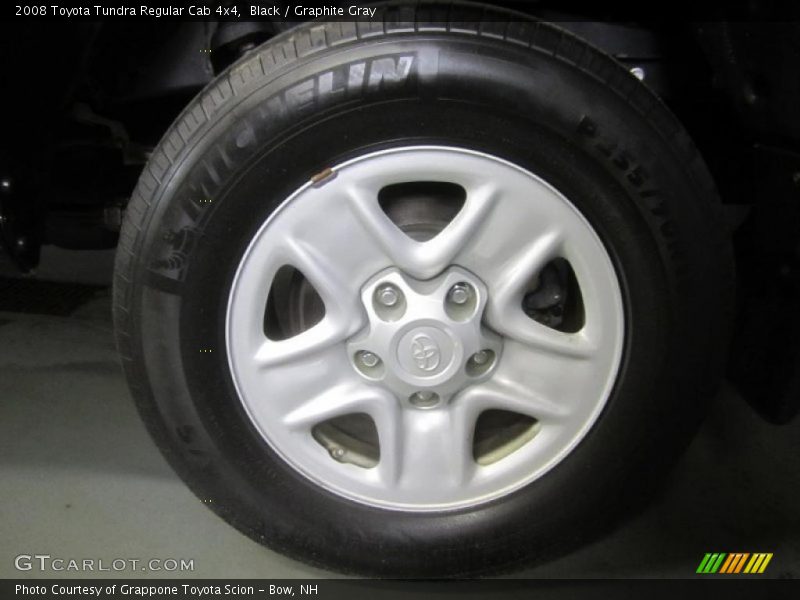 Black / Graphite Gray 2008 Toyota Tundra Regular Cab 4x4