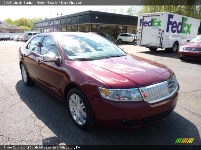 Merlot Metallic / Dark Charcoal 2006 Lincoln Zephyr