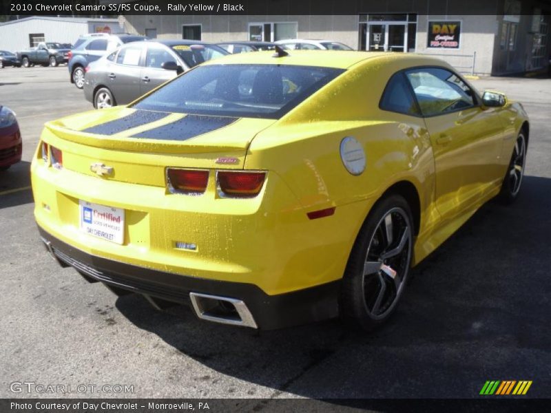 Rally Yellow / Black 2010 Chevrolet Camaro SS/RS Coupe