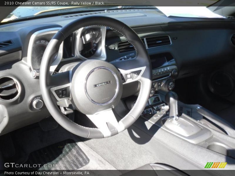 Rally Yellow / Black 2010 Chevrolet Camaro SS/RS Coupe