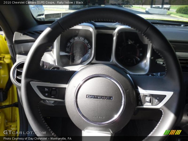 Rally Yellow / Black 2010 Chevrolet Camaro SS/RS Coupe