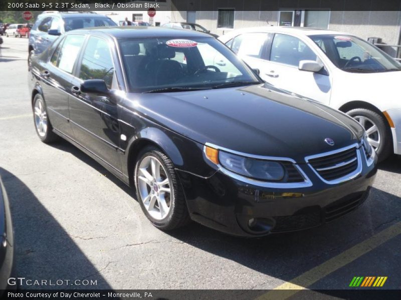 Black / Obsidian Black 2006 Saab 9-5 2.3T Sedan