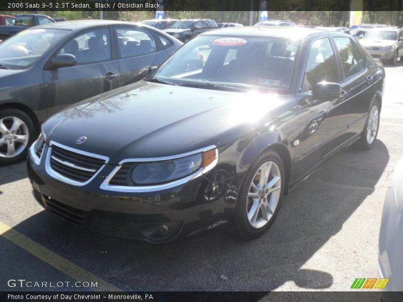 Black / Obsidian Black 2006 Saab 9-5 2.3T Sedan