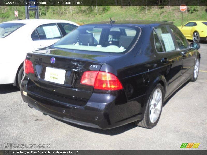 Black / Obsidian Black 2006 Saab 9-5 2.3T Sedan