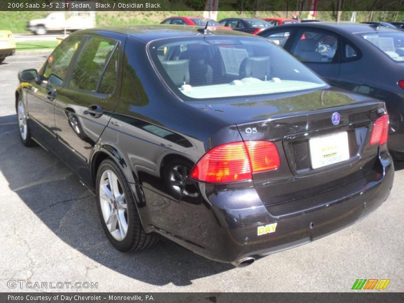 Black / Obsidian Black 2006 Saab 9-5 2.3T Sedan