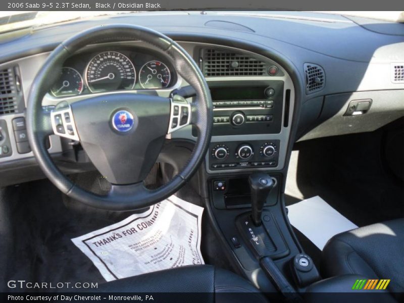 Black / Obsidian Black 2006 Saab 9-5 2.3T Sedan