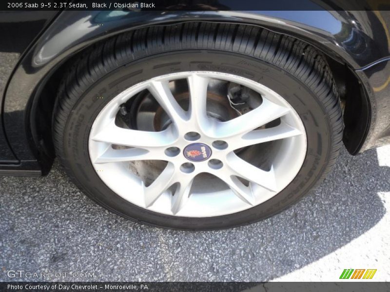 Black / Obsidian Black 2006 Saab 9-5 2.3T Sedan