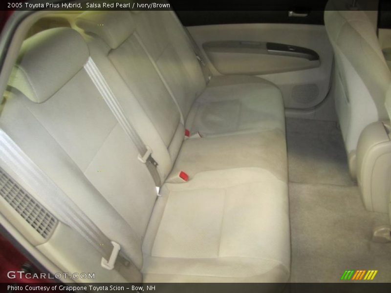 Salsa Red Pearl / Ivory/Brown 2005 Toyota Prius Hybrid