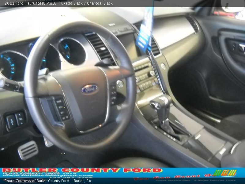 Tuxedo Black / Charcoal Black 2011 Ford Taurus SHO AWD