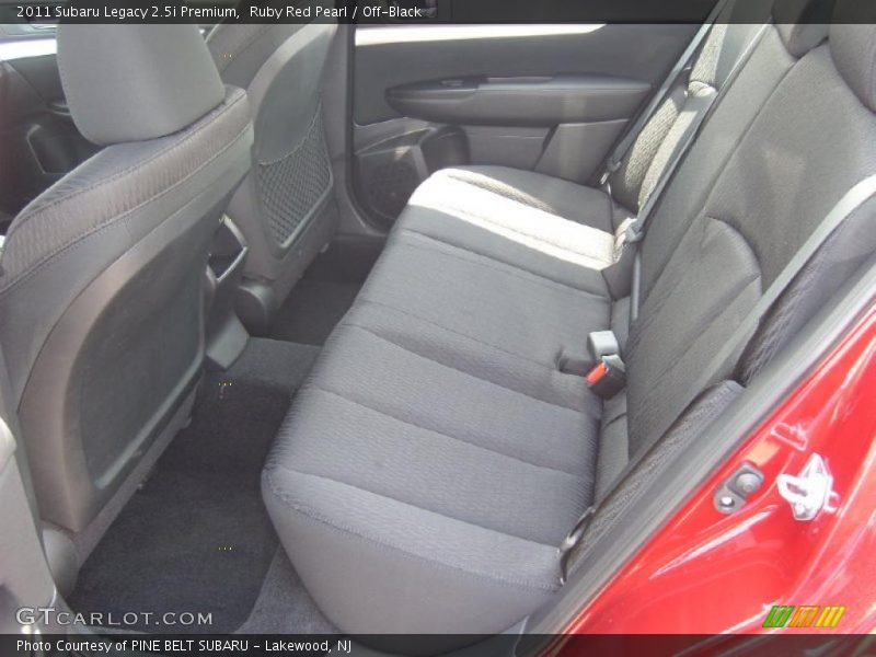 Ruby Red Pearl / Off-Black 2011 Subaru Legacy 2.5i Premium