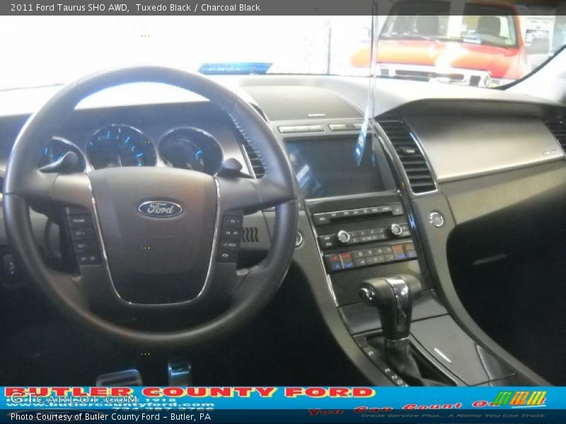 Tuxedo Black / Charcoal Black 2011 Ford Taurus SHO AWD