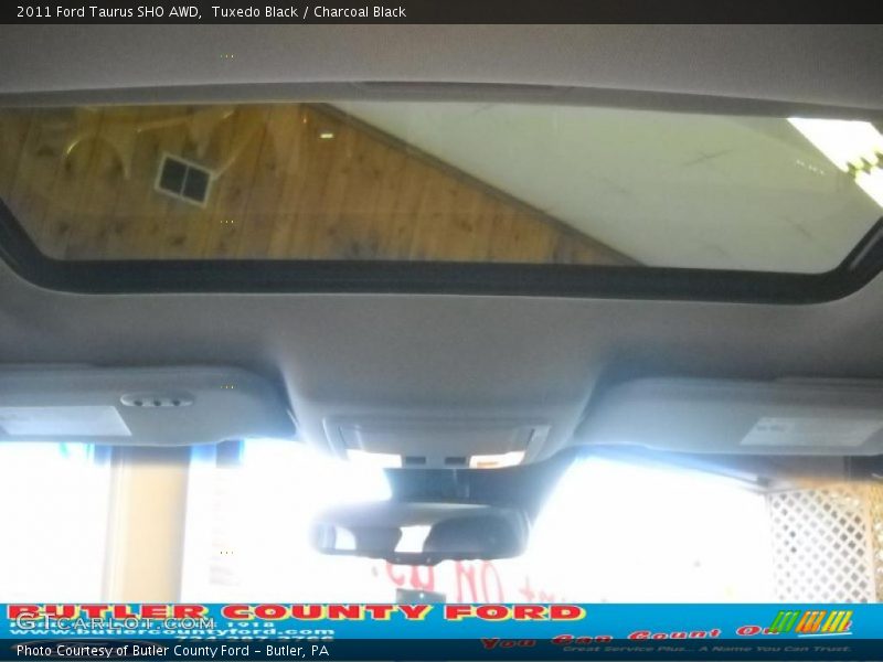 Tuxedo Black / Charcoal Black 2011 Ford Taurus SHO AWD