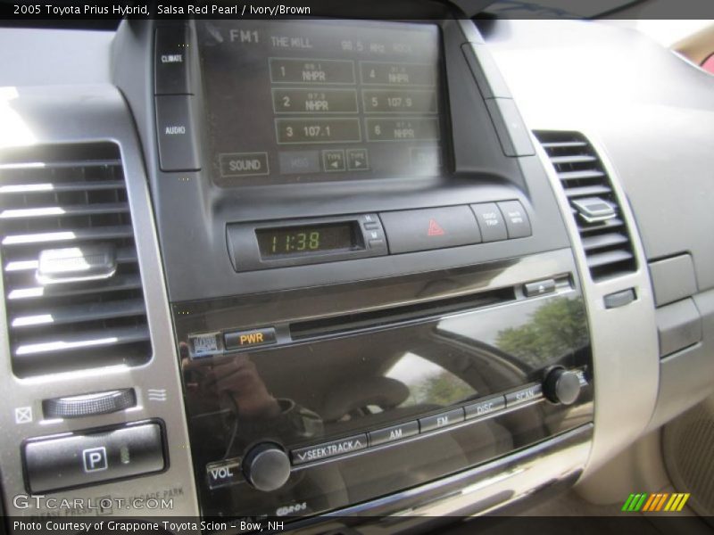 Salsa Red Pearl / Ivory/Brown 2005 Toyota Prius Hybrid