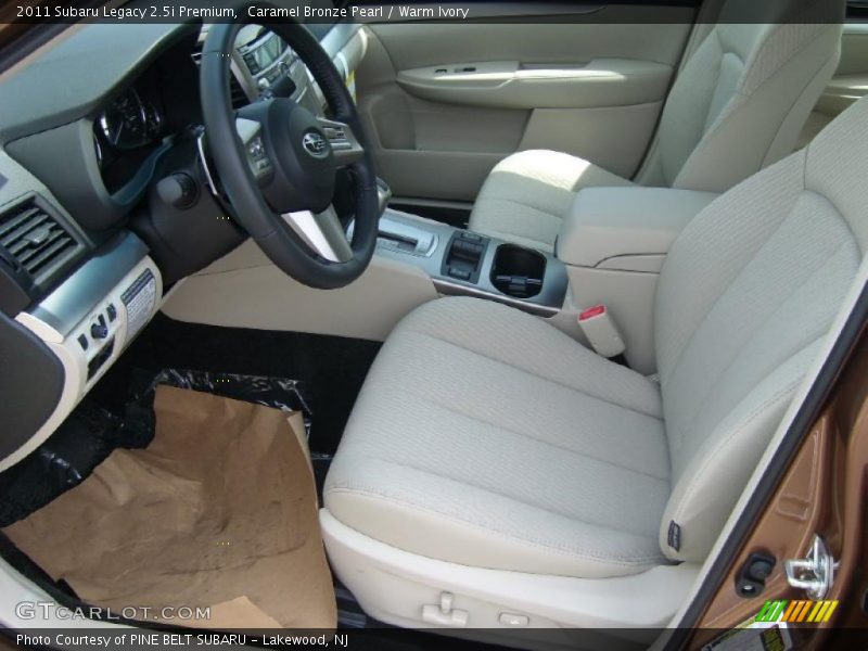  2011 Legacy 2.5i Premium Warm Ivory Interior
