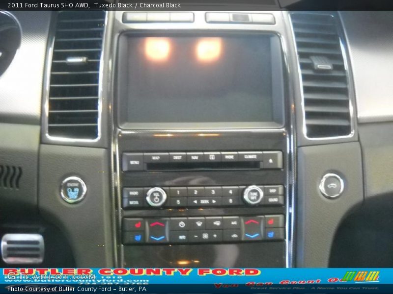 Tuxedo Black / Charcoal Black 2011 Ford Taurus SHO AWD