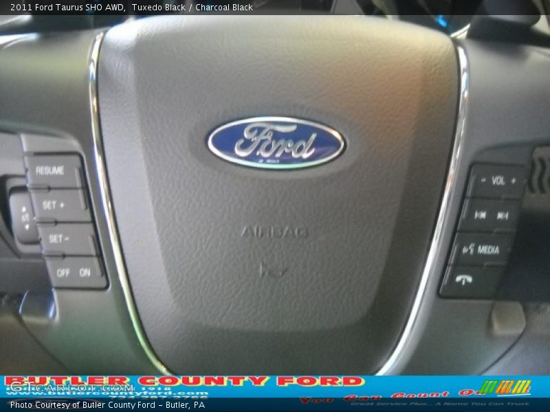Tuxedo Black / Charcoal Black 2011 Ford Taurus SHO AWD