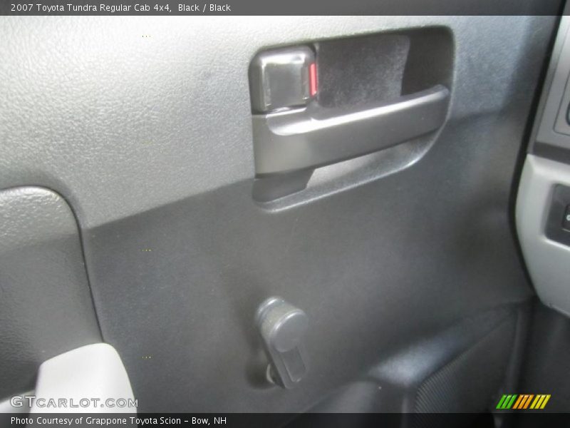 Black / Black 2007 Toyota Tundra Regular Cab 4x4