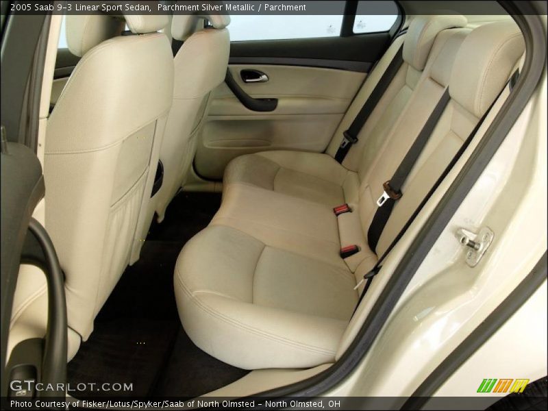  2005 9-3 Linear Sport Sedan Parchment Interior