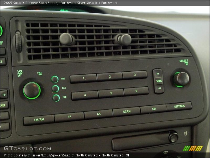 Controls of 2005 9-3 Linear Sport Sedan